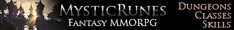 MysticRunes - MMORPG banner