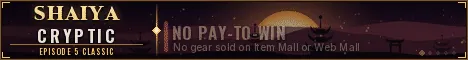 Shaiya Cryptic banner