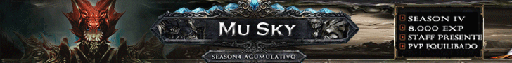 [MU]Sky Season4 - Server Brasileiro Unico banner